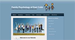 Desktop Screenshot of cobbfamilypsych.com