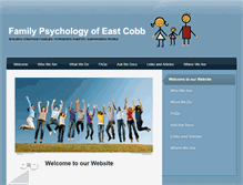 Tablet Screenshot of cobbfamilypsych.com